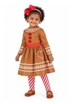 Toddler Girls Gingerbread Costume Dress New Main