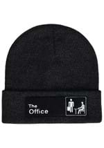 The Office Black Beanie Alt 3