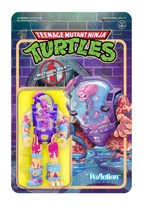 TMNT Reaction Wave 4 Mutagen Man Action Figure