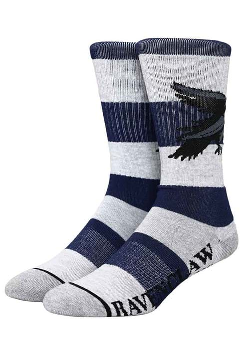 HARRY POTTER RAVENCLAW RUGBY STRIPE CREW SOCKS