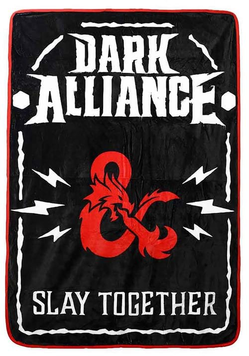 Dungeons and Dragons Dark Alliance Fleece Throw Blanket