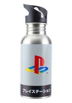 Playstation Heritage Metal Water Bottle w Straw