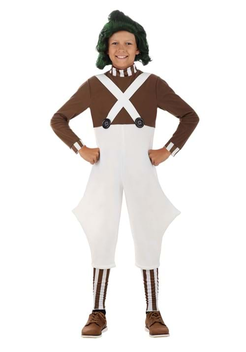 Kid's Willy Wonka Oompa Loompa Costume