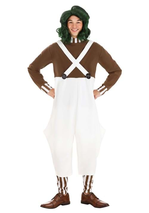 Willy Wonka Oompa Loompa Adult Costume