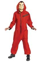 Money Heist Adult Jumpsuit w/ Mask Costume Alt 3