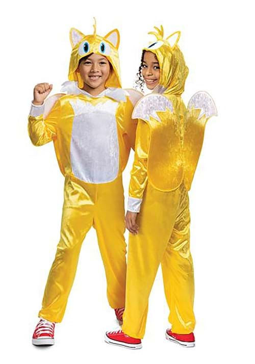 Kid's Sonic 2 Classic Tails Movie Costume