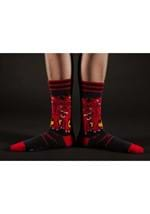 Evil AF Cerebus Socks Alt 2