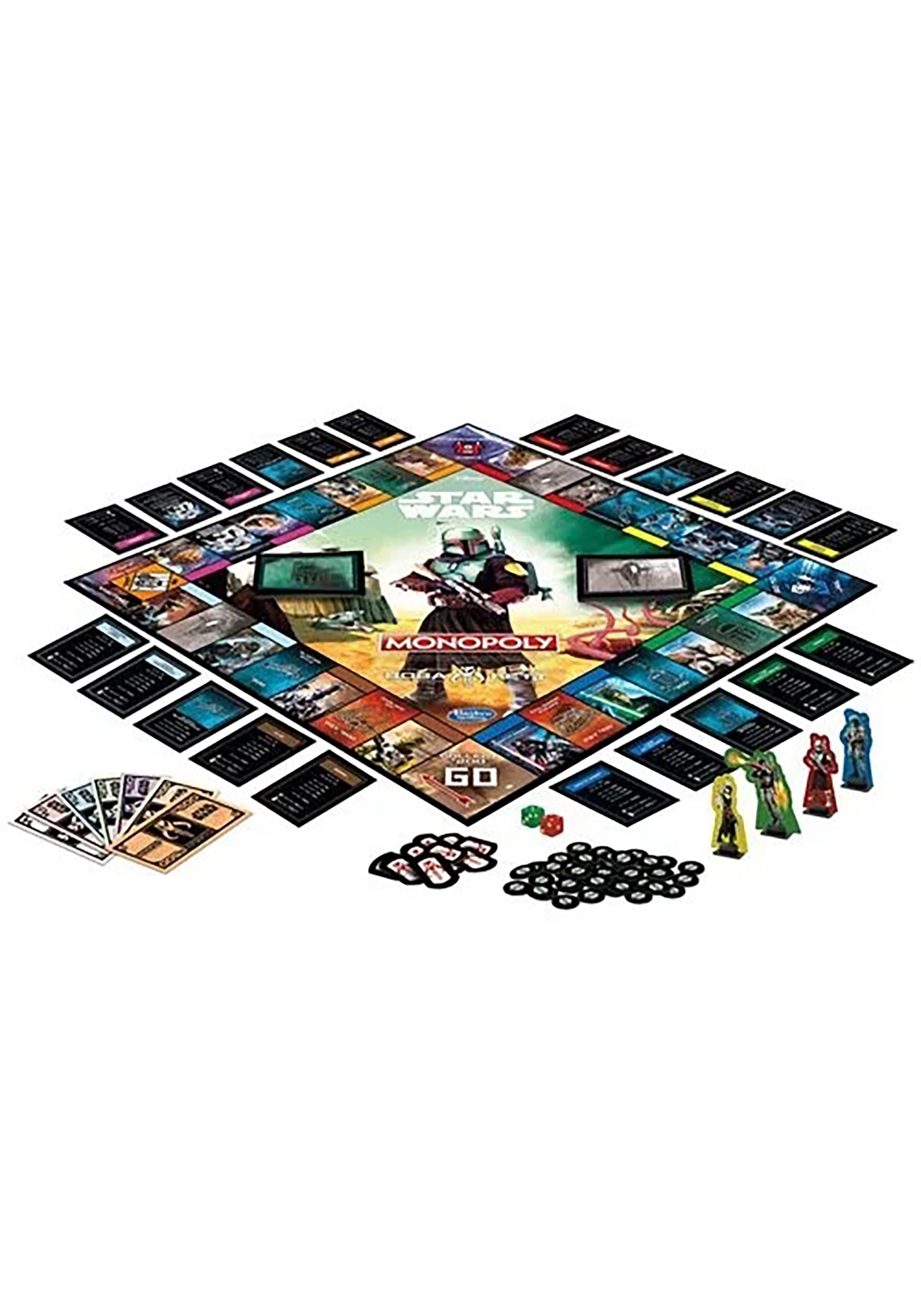 Star Wars Boba Fett Monopoly Edition Board Game