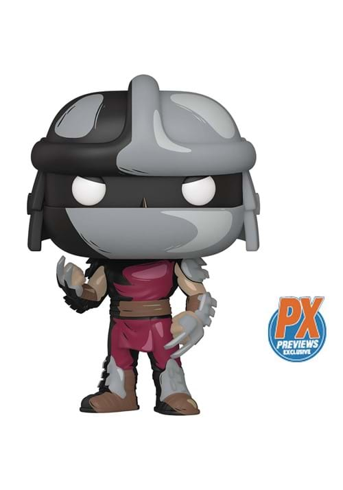 POP COMICS TMNT SHREDDER PX VINYL FIGURE W/B&W CHASE