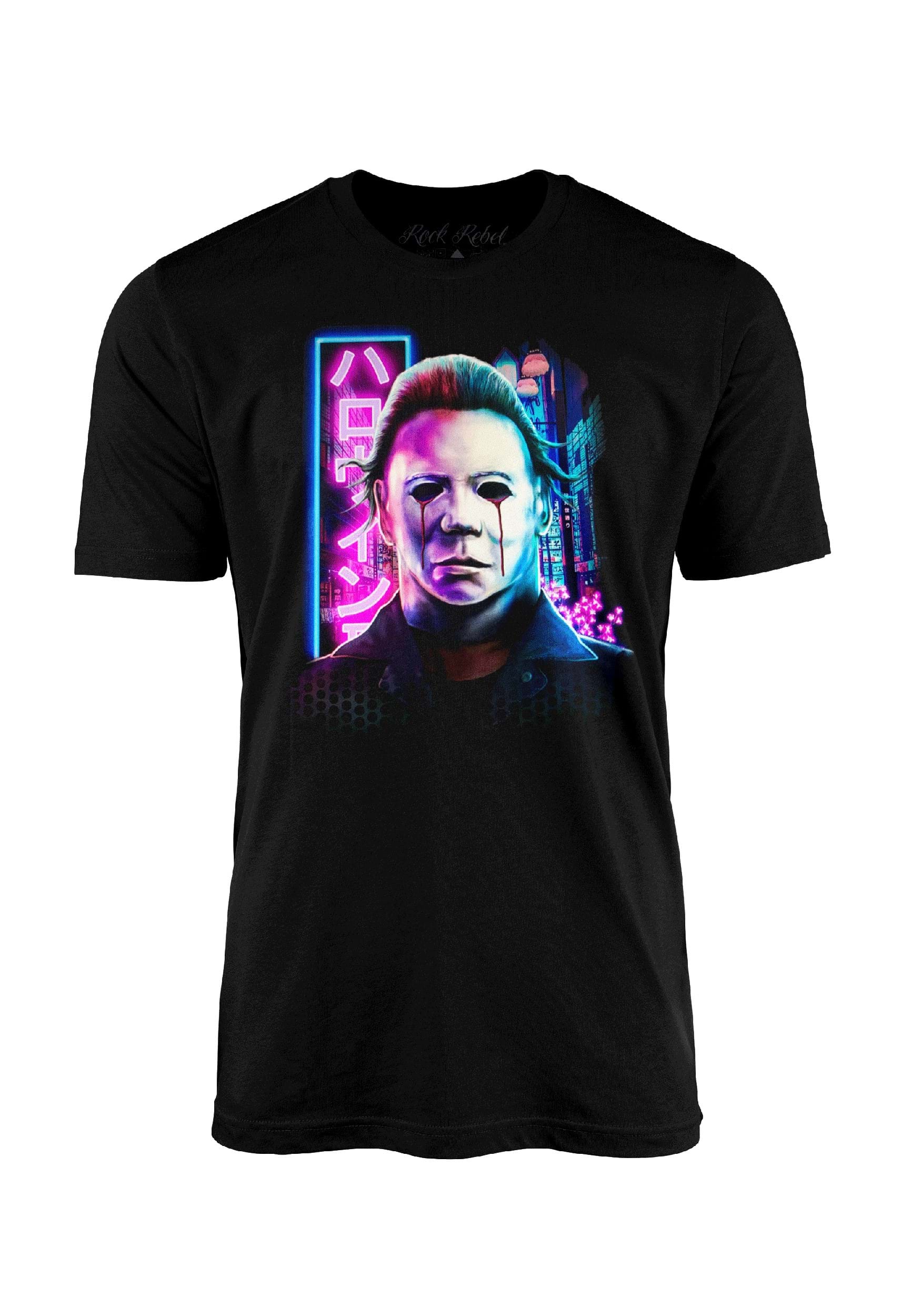 Adult Tokyo Michael Myers Graphic T-Shirt , Halloween Gifts