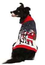 Santa and Reindeer Dog Sweater Alt 6