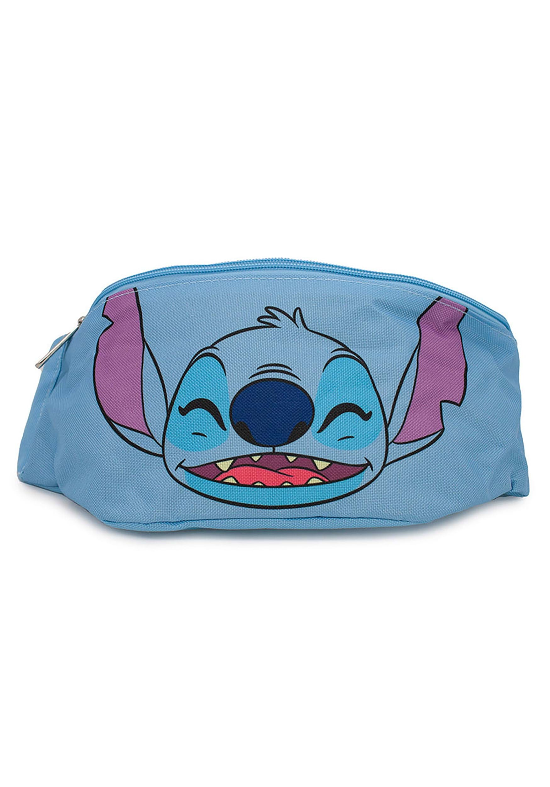 Blue Lilo & Stitch Ears Up Smiling Pose Fanny Pack