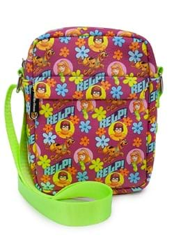 Scooby Doo Relp Flowers Womens Crossbody Wallet