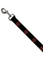 DEADPOOL LOGO DOG LEASH Alt 1