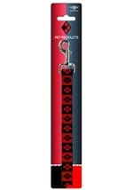 HARLEY QUINN DIAMOND BLOCKS RED/BLACK DOG LEASH Alt 2