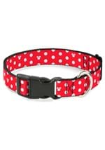 Minnie Mouse Polka Dot Plastic Clip Pet Collar