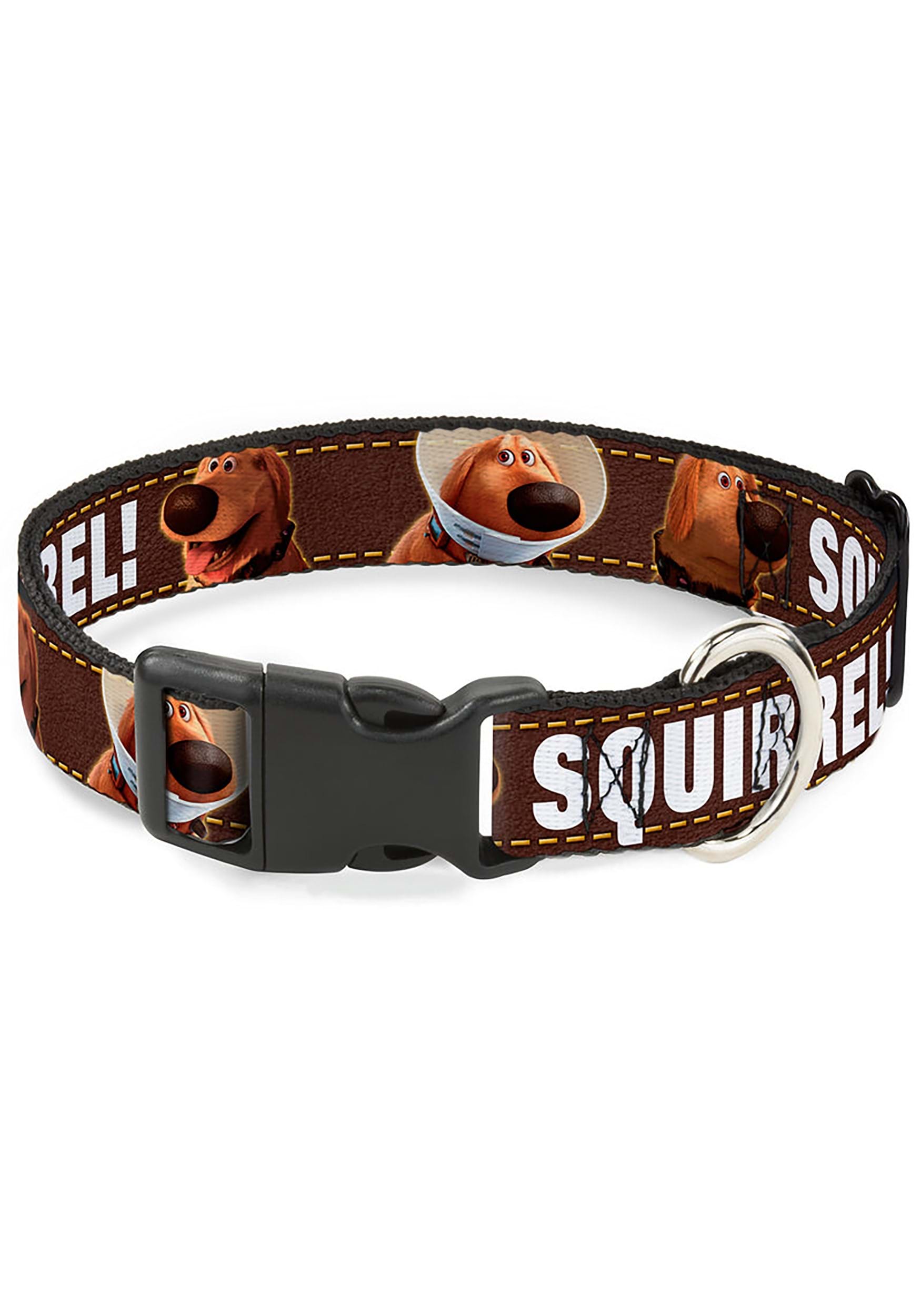 Dug 3 Poses Squirrel! Plastic Clip Pet Collar