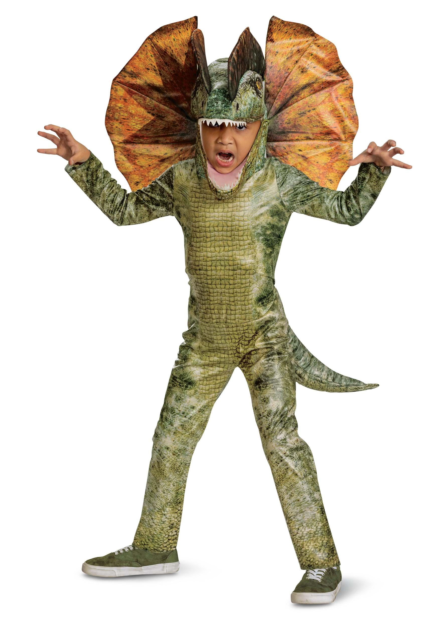 Kid's Jurassic World Dilophosaurus Deluxe Costume