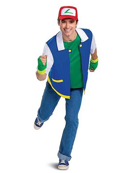 Adult Pokmon Classic Ash Ketchum Costume