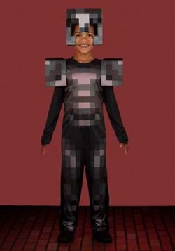 Kid's Minecraft Netherite Armor Jumpsuit Classic