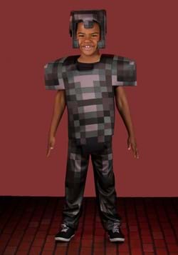 Minecraft Kids Netherite Armor Deluxe Costume