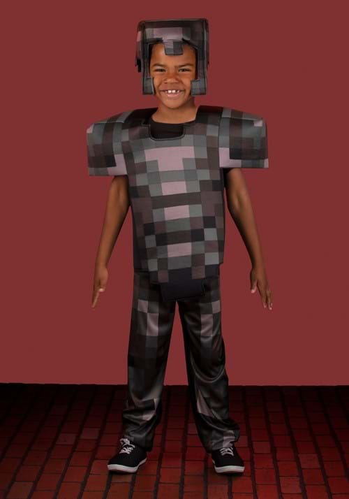 Minecraft Kids Netherite Armor Deluxe Costume