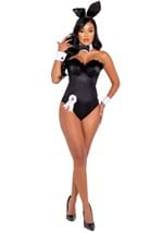 Women's Playboy Black Boudoir Bunny Costume