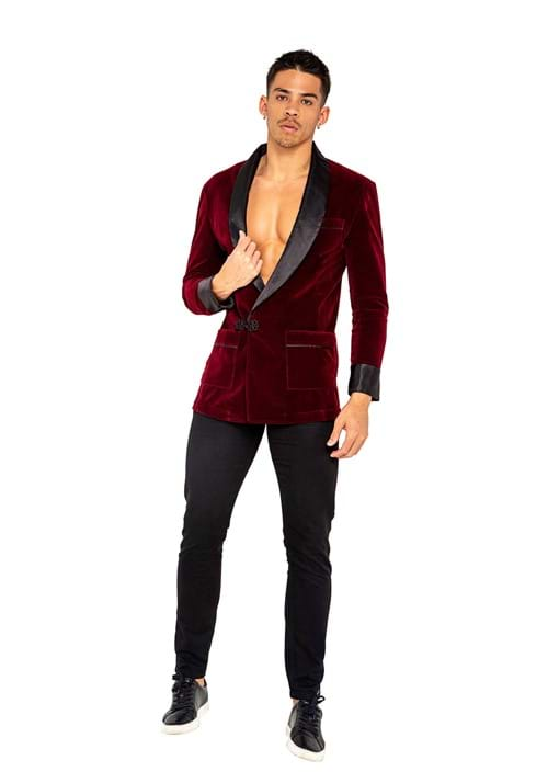 Playboy Mens Smoking Jacket