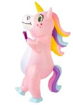 Adult Inflatable Pink Unicorn Costume Alt 6