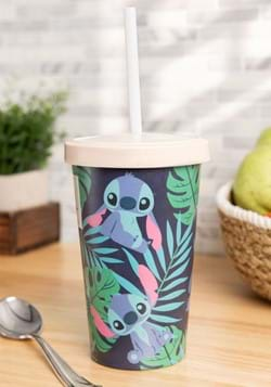 Disney Stitch Bamboo Tumbler with Straw Lid