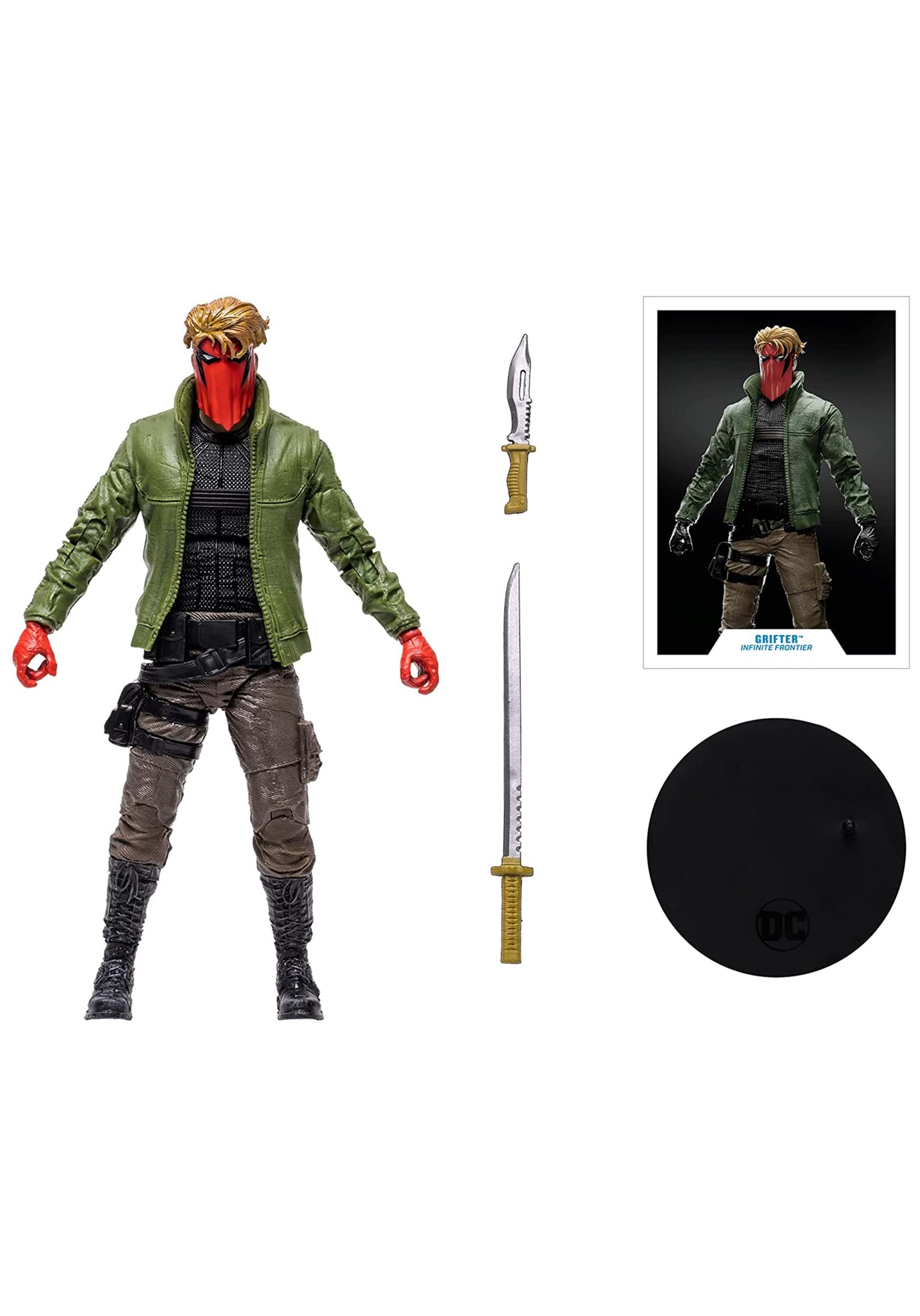 DC Multiverse 7-Inch Grifter Infinite Frontier Scale Action Figure