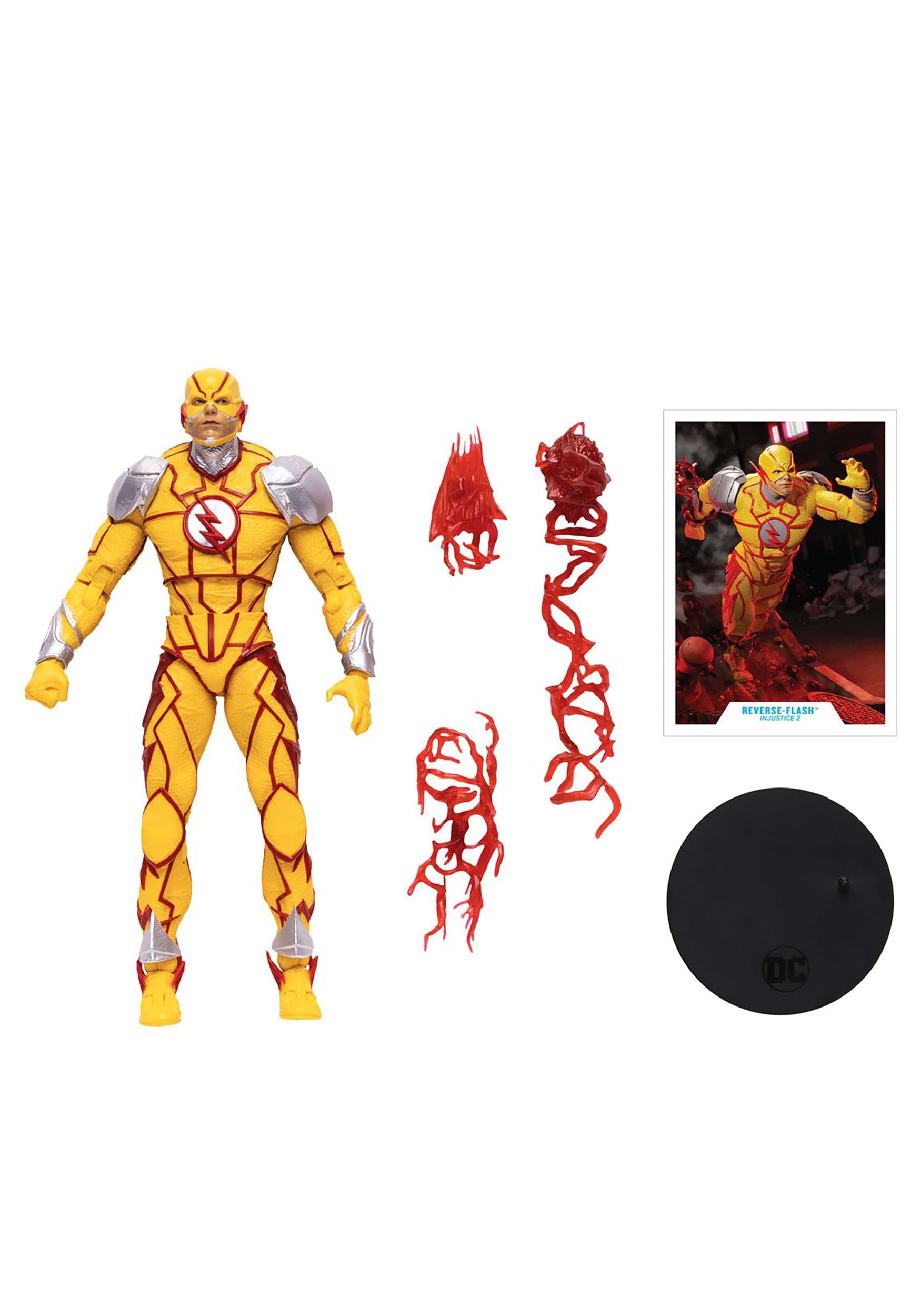 DC Gaming Wave 7 Injustice 2 Reverse Flash 7 Inch  Action Figure