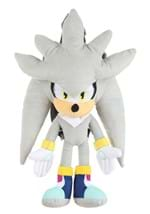 Silver Sonic 16 Inch Plush Backpack