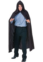 Velvet Hooded Cape