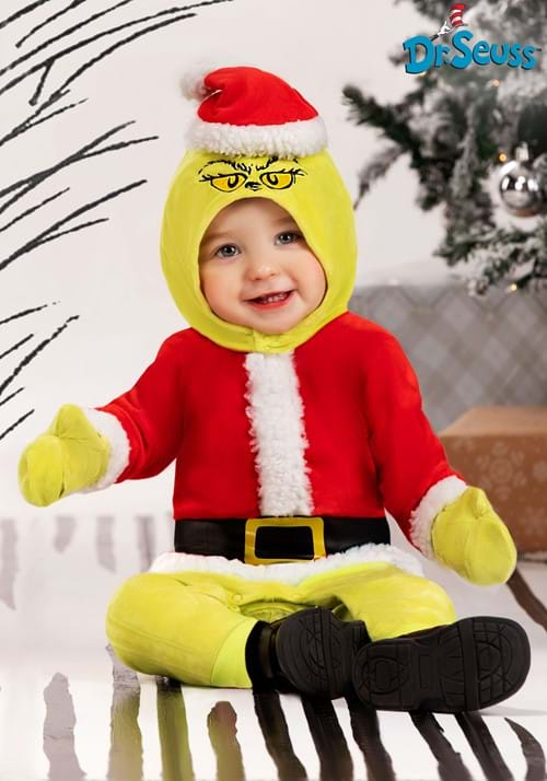 Infant The Grinch Santa Costume