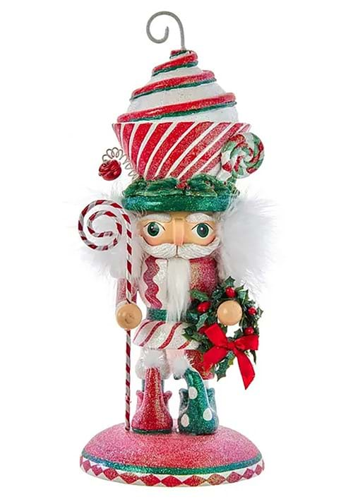 12"HOLLYWOOD CUPCAKE SWIRL HAT NUTCRACKER