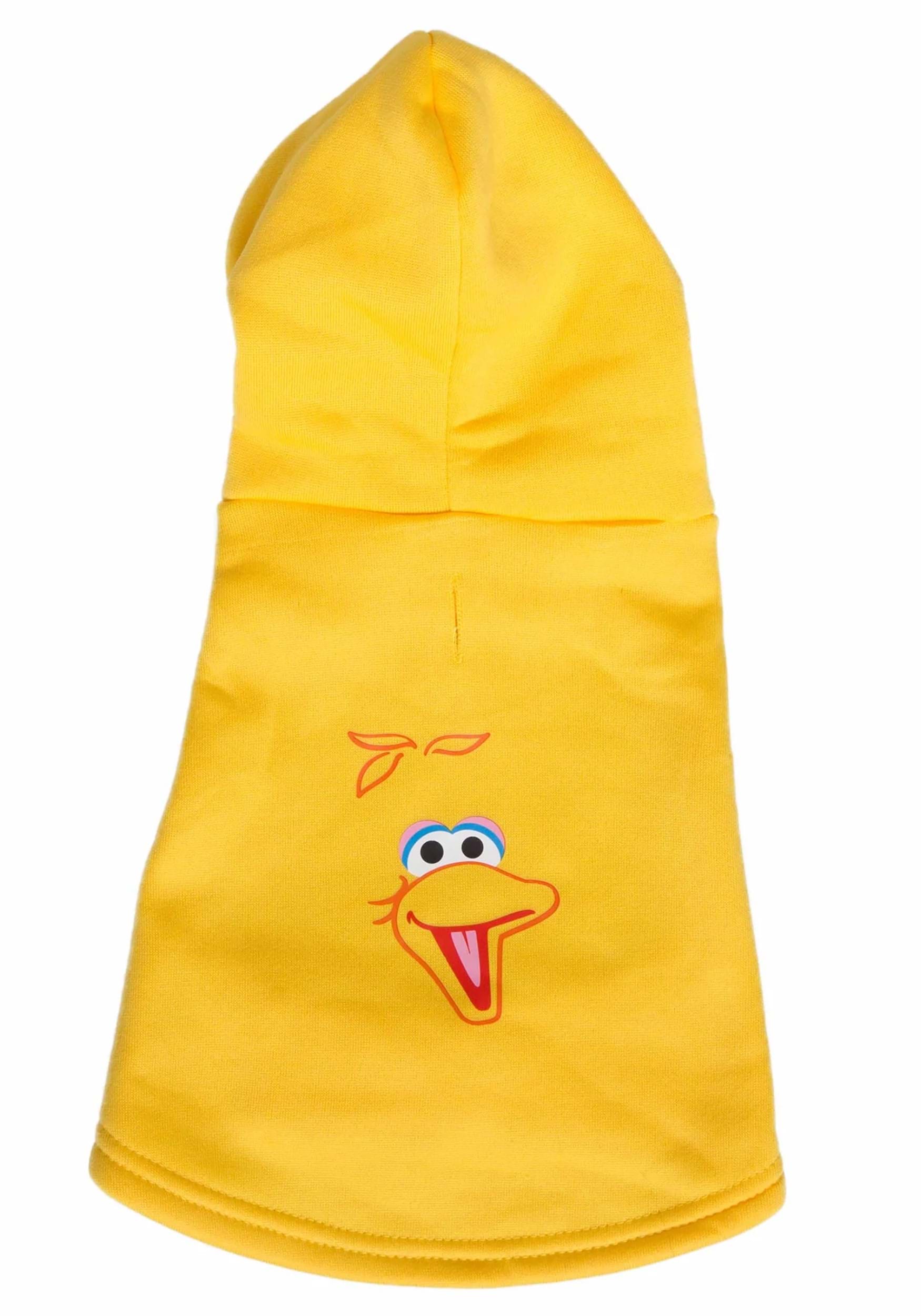 Sesame Street Big Bird Hoodie Costume For Pets , Big Bird