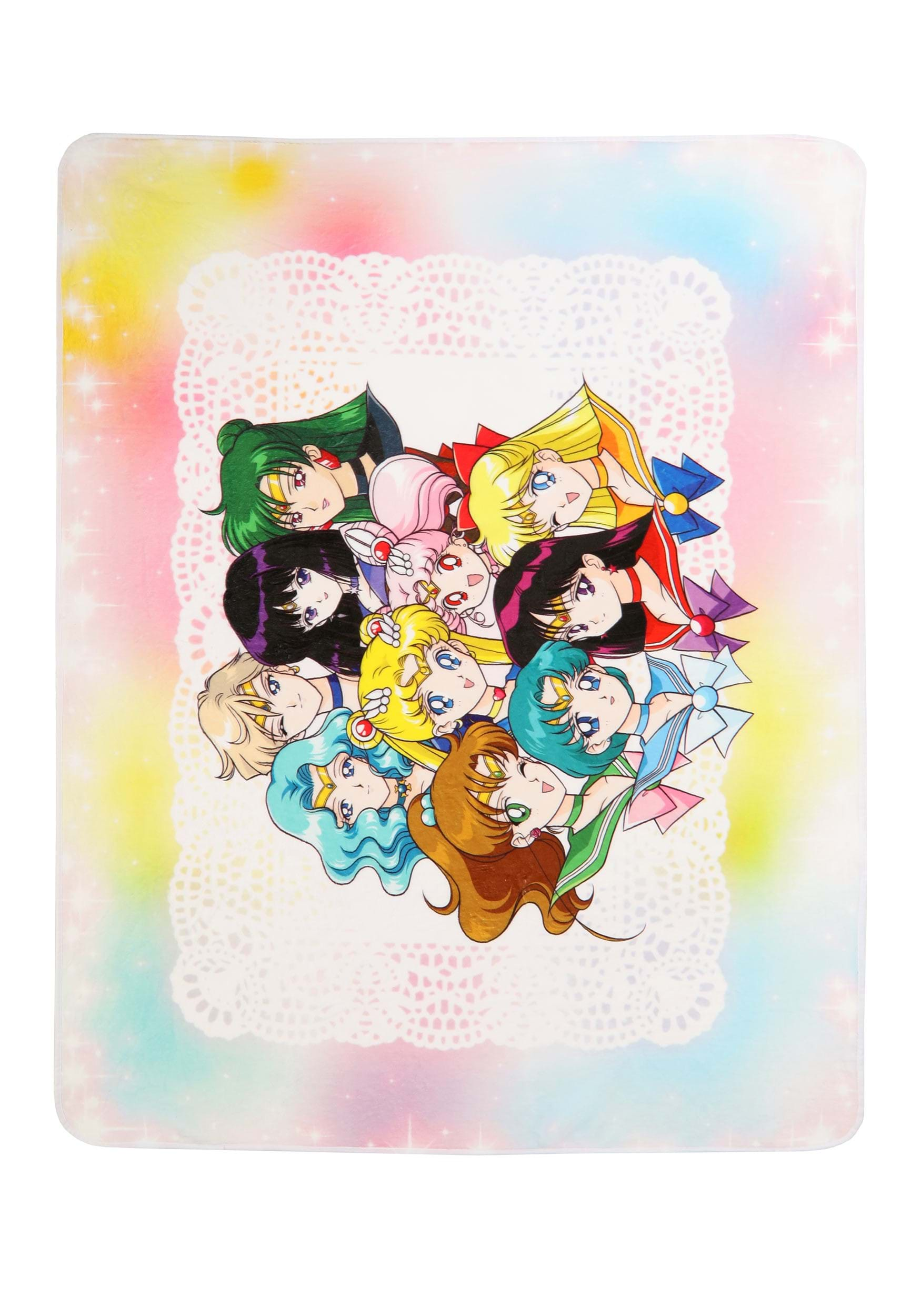 Sailor Guardians Throw Blanket