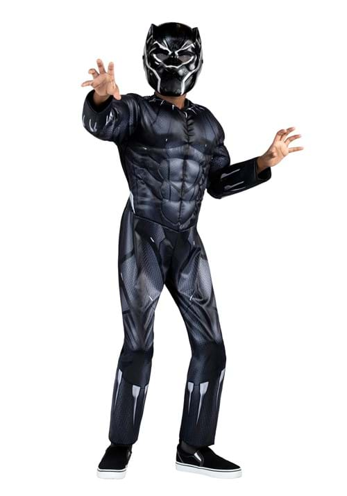 BLACK PANTHER CHILD COSTUME (QUALUX)