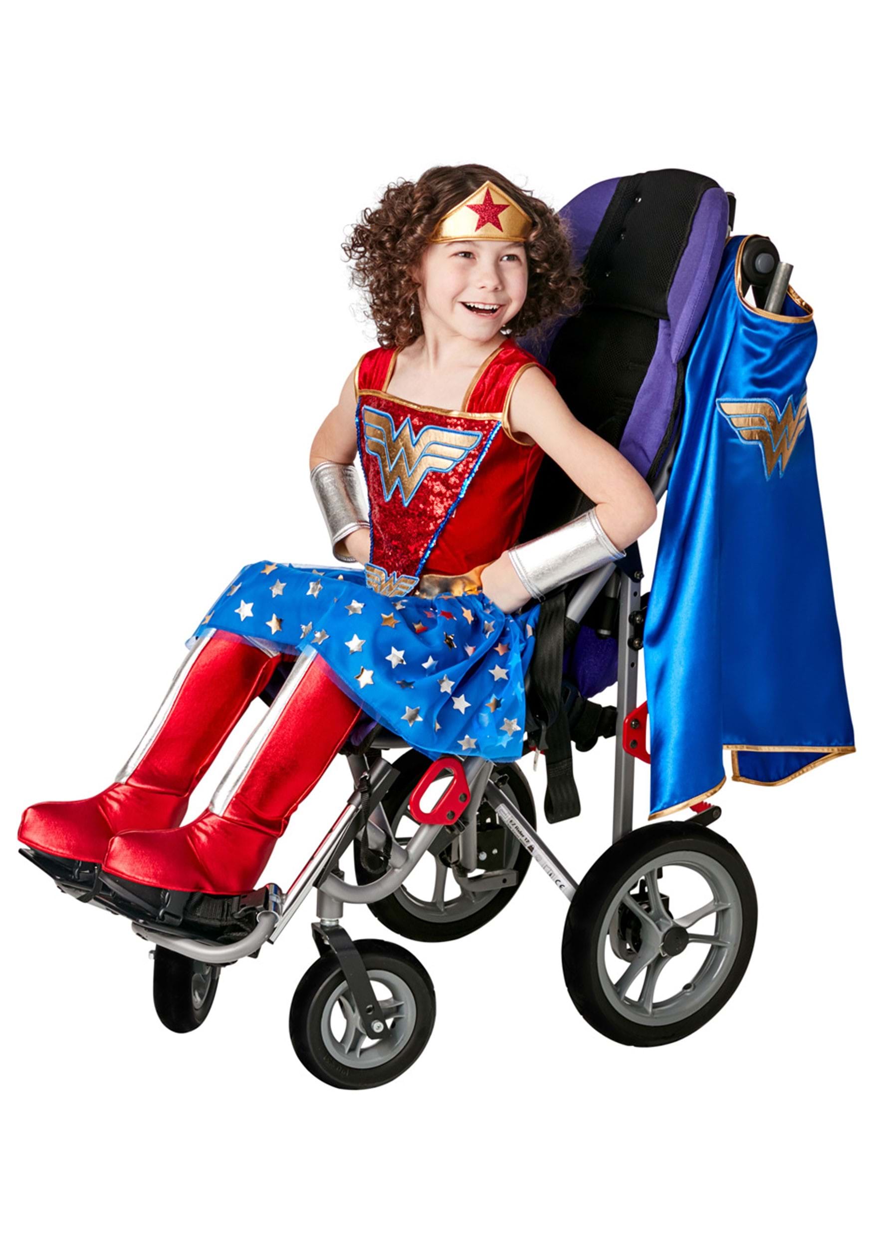 Adaptive Wonder Woman Costume For Kids , Wonder Women