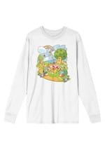 Kirby Pupupu Picnic Adult Long Sleeve Tee