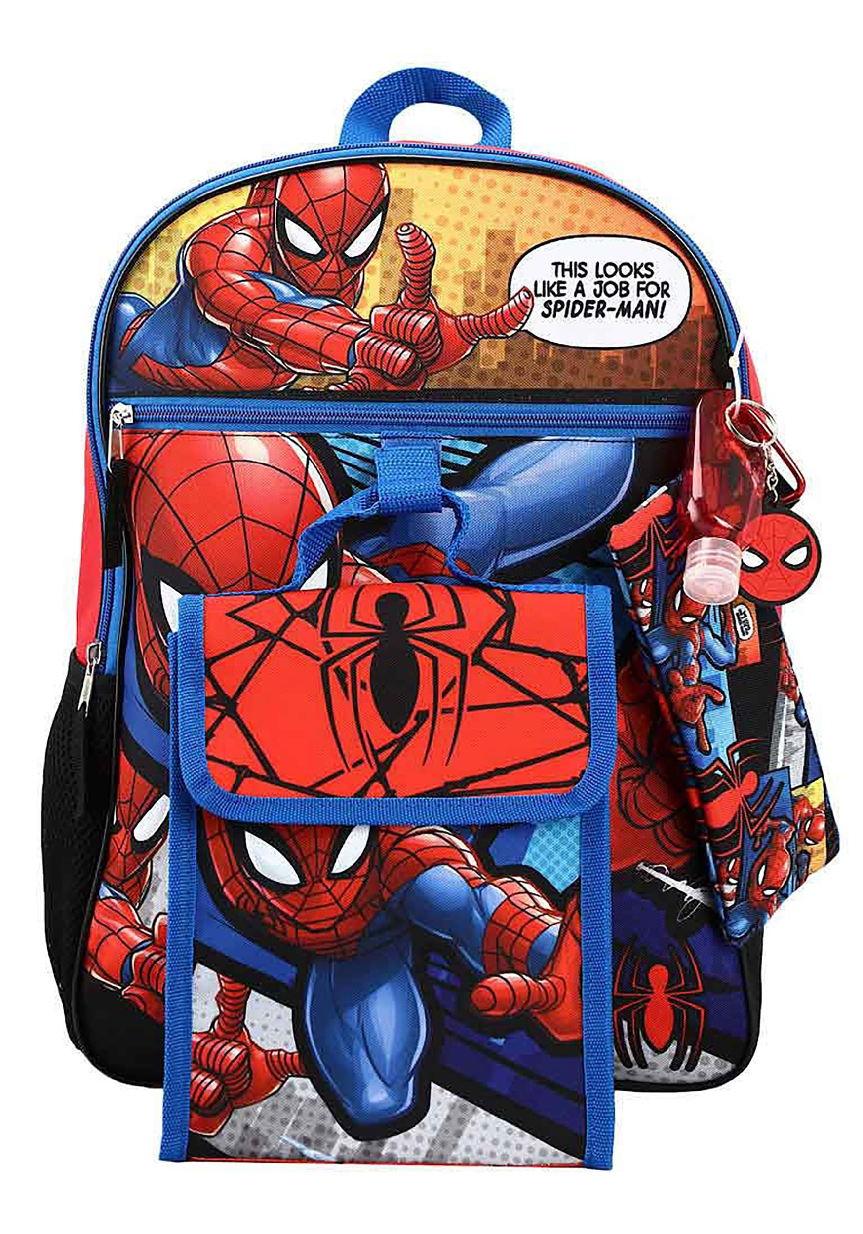 Disney Nickelodeon M Marvel Spiderman Backpack Set Toddler