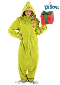 The Grinch Jumpsuit Costume for Adults