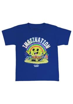 Pocket Pop Tee SpongeBob Kids Imagination Rainbow Shirt