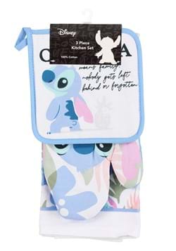 Disney Stitch Ohana 3 Pc Kitchen Textile Set