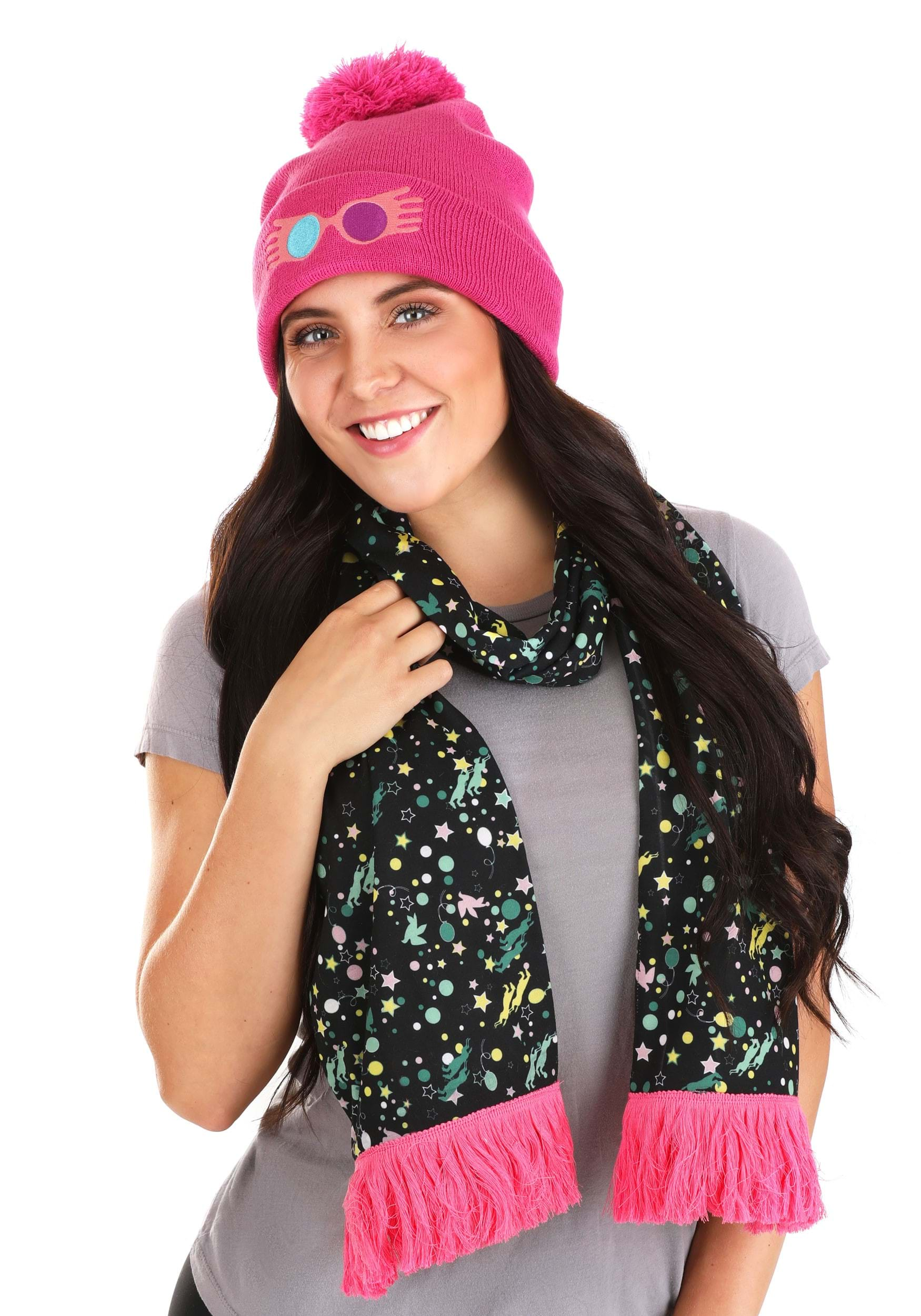 Luna Lovegood Winter Hat & Scarf Set