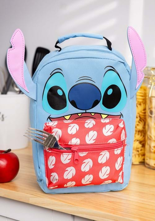 DISNEY STITCH DECORATIVE 3D INSULATED LUNCH TOTE