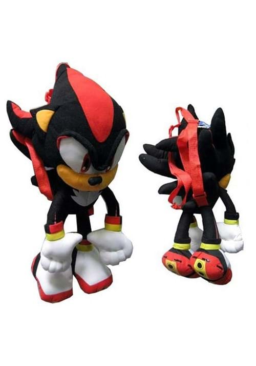 Sonic Shadow 18 Inch Plush Backpack