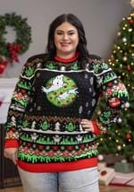 Official Ghostbusters Christmas Ugly Sweater Alt 1