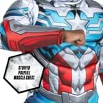 Captain America Falcon Costume for Boys Alt 2